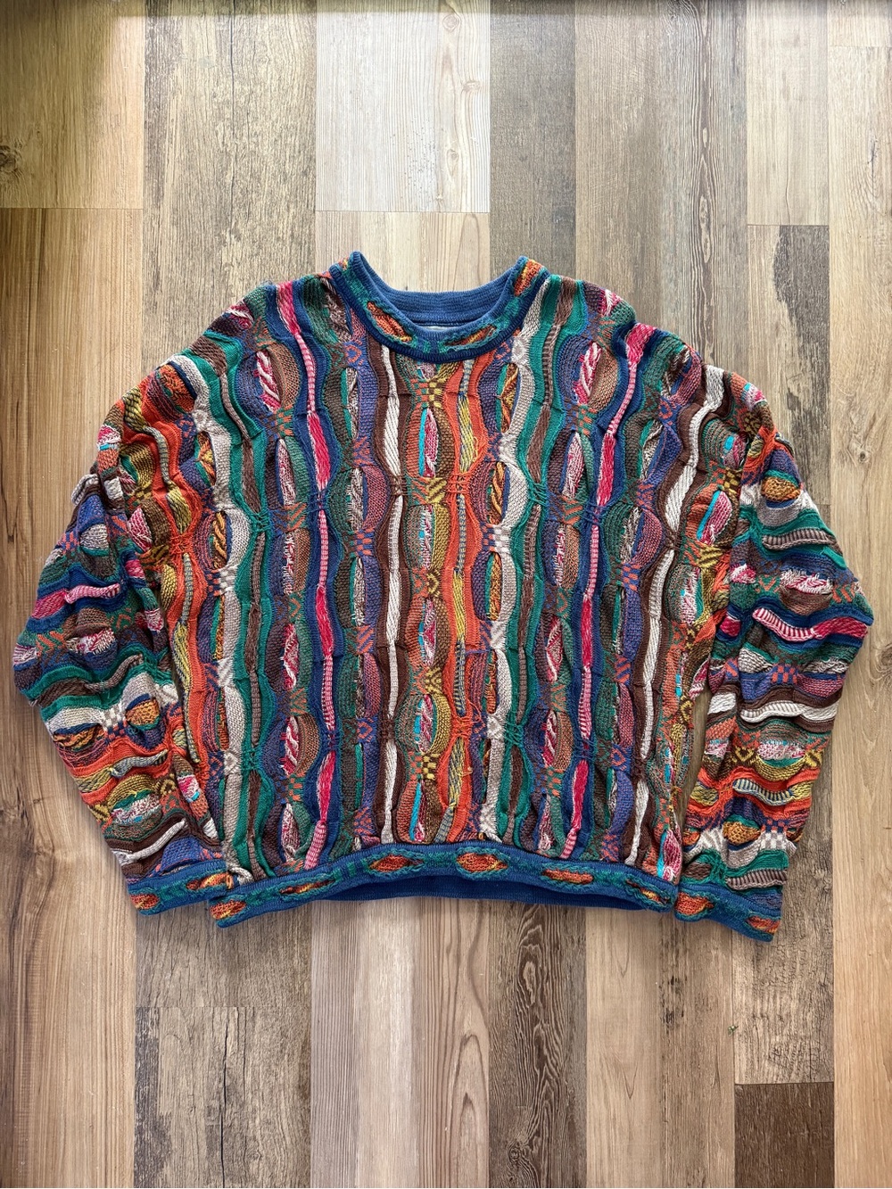 Vintage COOGI Australia 3D Knit Sweater - Picture 4 of 6